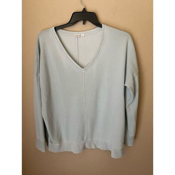 GAP V-Neck Lightweight Sweatshirt  - Picture 1 of 5